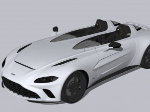 Aston Martin V12 Speedster 2022 Modelo 3D