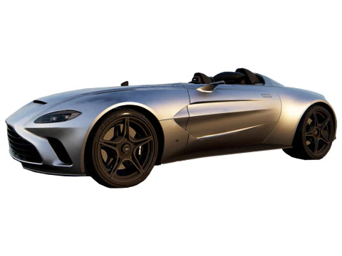 Aston Martin V12 Speedster 2022 Model 3D