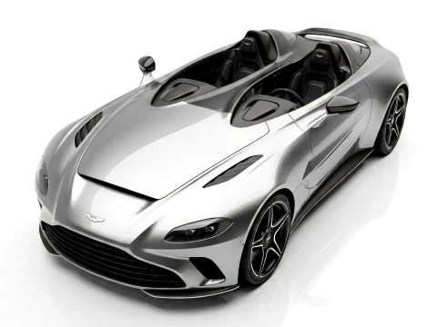 Aston Martin V12 Speedster 2022 3D Model