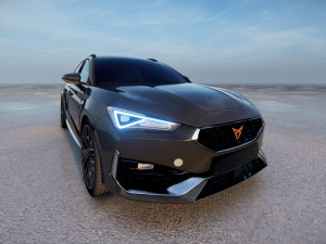 Seat Leon Cupra 2022 3Dモデル