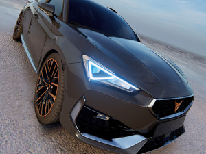 Seat Leon Cupra 2022 Model 3D