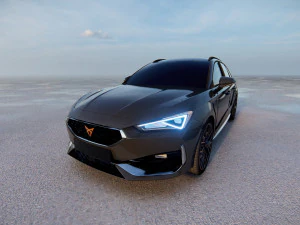 Seat Leon Cupra 2022 3D Model