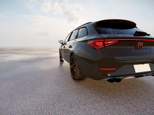 Seat Leon Cupra 2022 3D Model