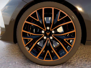 Seat Leon Cupra 2022 3D Model