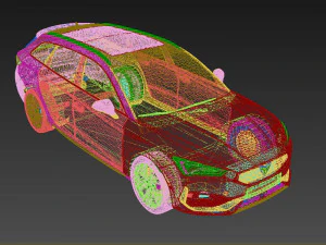 Seat Leon Cupra 2022 3D Model