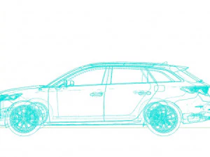 Seat Leon Cupra 2022 3D Model