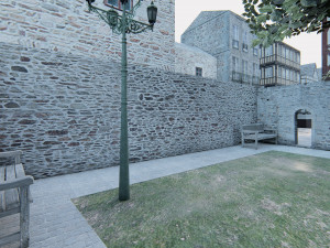 Old European City Modelo 3D