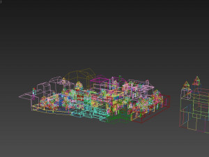 Old European City Modelo 3D