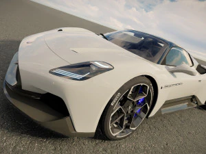 Maserati MC20 2022 3D Model