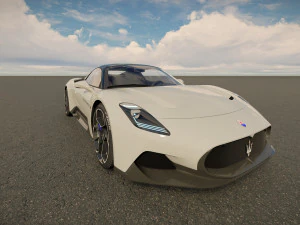 Maserati MC20 2022 3D Model