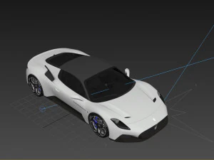 Maserati MC20 2022 3D Model