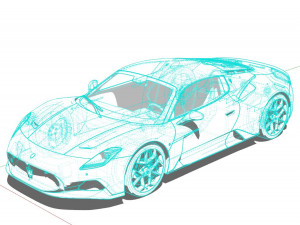 Maserati MC20 2022 Modelo 3D
