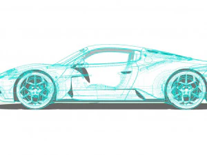 Maserati MC20 2022 3D Model