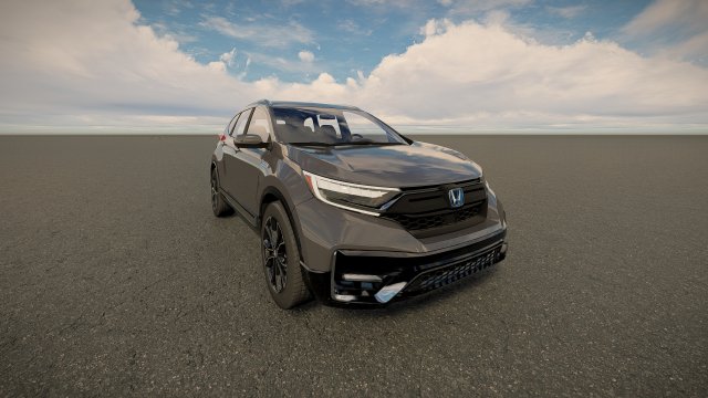 Honda CR-V 2022 3D Model .c4d .max .obj .3ds .fbx .stl .blend