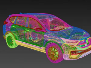 Honda CR-V 2022 3D Model
