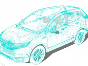 Honda CR-V 2022 3D Model