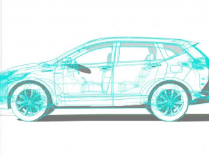 Honda CR-V 2022 3D Model