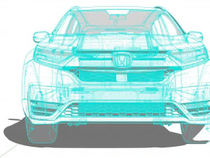 Honda CR-V 2022 3D Model