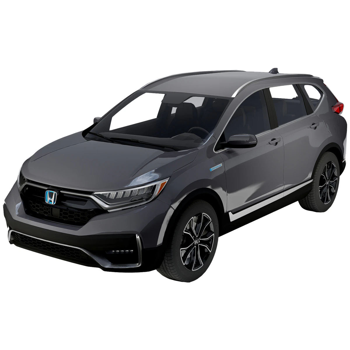 Honda CR-V 2022 3D Model .c4d .max .obj .3ds .fbx .stl .blend 