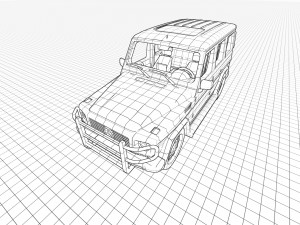 Mercedes-Benz G63 AMG 3D मॉडल