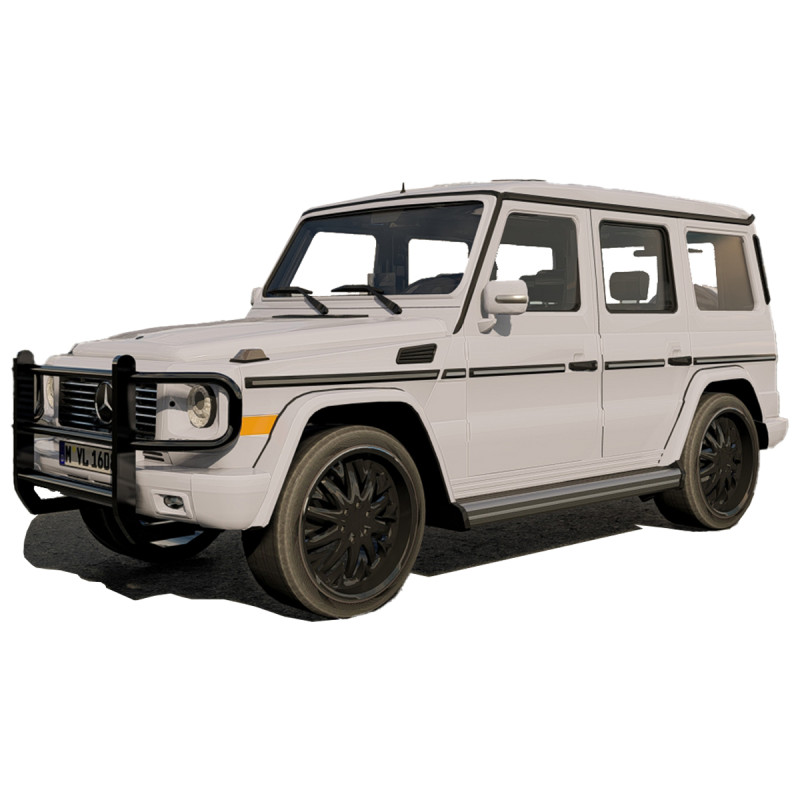 Mercedes-Benz G63 AMG 3D मॉडल .c4d .max .obj .3ds .fbx .stl .blend 