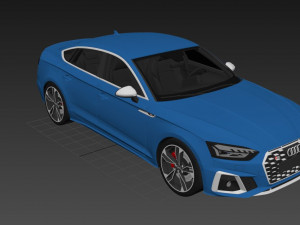 Audi S5 Sportback 2022 Modelo 3D