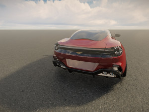Aston Martin DBS GT Zagato 2022 Modelo 3D