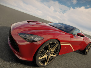 Aston Martin DBS GT Zagato 2022 Modelo 3D