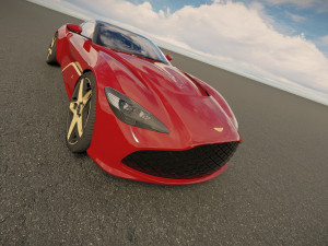 Aston Martin DBS GT Zagato 2022 Modelo 3D