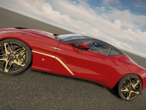 Aston Martin DBS GT Zagato 2022 Modelo 3D