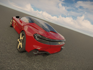 Aston Martin DBS GT Zagato 2022 Modelo 3D