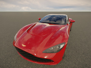Aston Martin DBS GT Zagato 2022 Modelo 3D
