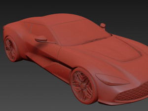 Aston Martin DBS GT Zagato 2022 Modelo 3D