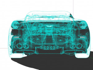 Aston Martin DBS GT Zagato 2022 Modelo 3D