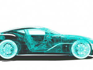 Aston Martin DBS GT Zagato 2022 Modelo 3D