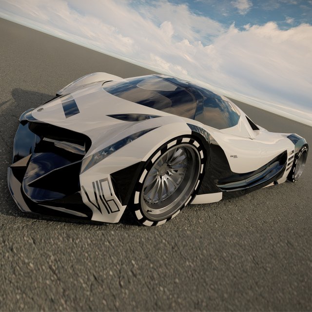 Devel Sixteen Prototype Modello 3D .c4d .max .obj .3ds .fbx .stl .blend
