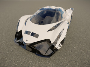 Devel Sixteen Prototype Modello 3D