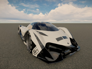 Devel Sixteen Prototype Modello 3D