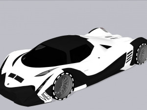 Devel Sixteen Prototype Modello 3D