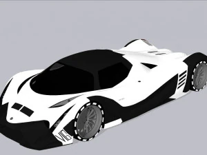 Devel Sixteen Prototype 3D Model