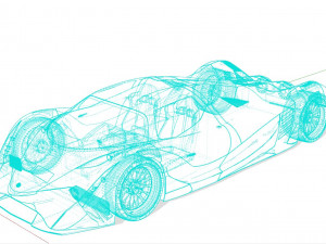 Devel Sixteen Prototype Modello 3D