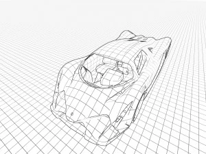 Devel Sixteen Prototype 3D Model