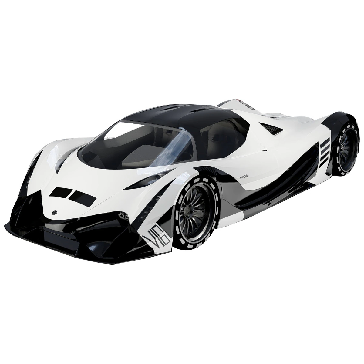 Devel Sixteen Prototype 3D Model .c4d .max .obj .3ds .fbx .stl .blend 