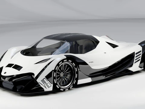 Devel Sixteen Prototype 3D Model