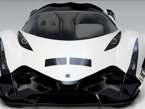 Devel Sixteen Prototype 3D Model