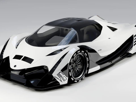 Devel Sixteen Prototype 3D Model