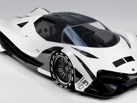 Devel Sixteen Prototype 3D Model