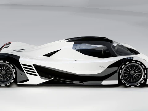 Devel Sixteen Prototype 3D Model
