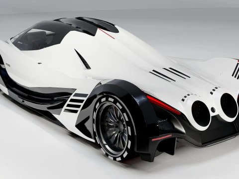 Devel Sixteen Prototype 3D Model