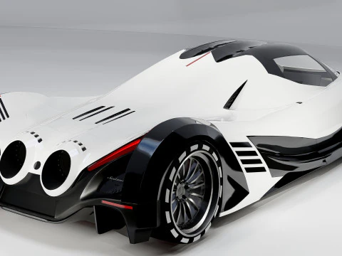 Devel Sixteen Prototype 3D Model